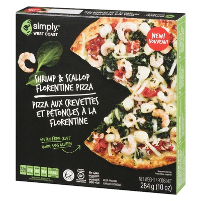 SHRMP&SCLLP FLORENTINE PIZZA