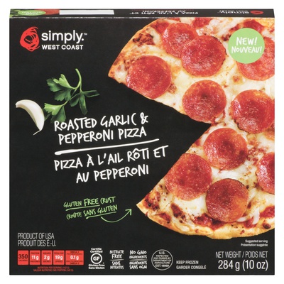 SIMPLY WESTCOAST GARLIC PEPPERONI PIZZA