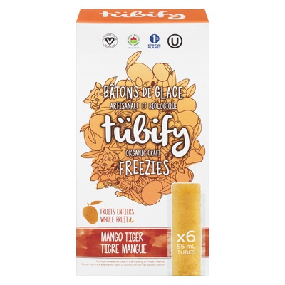 TUBIFY ORGANIC MANGO TIGER FREEZIES