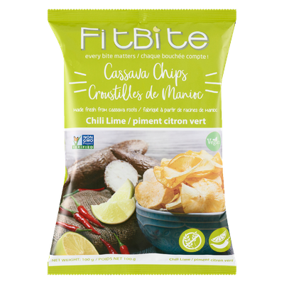 FitBite - Cassava Chips Chili Lime