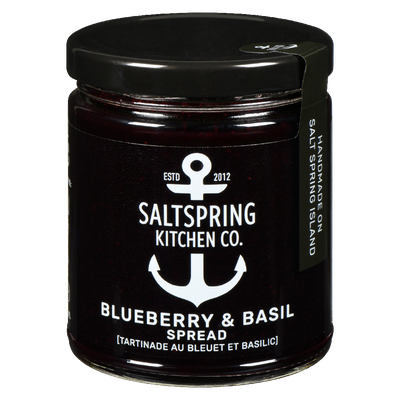 SALT SPRING KITCHEN JAM BLUEBRRY & BASIL