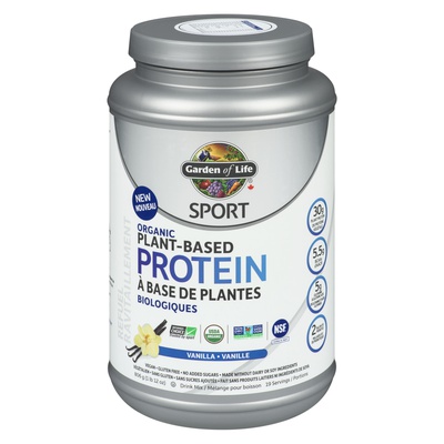 Garden of Life - Organic Vanilla Sport Protein Powder