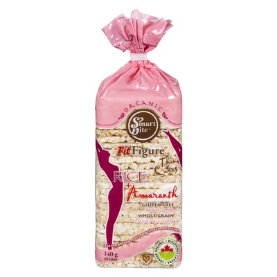 Smartbite - Fit Figure Organic Rice and Amaranth Cakes