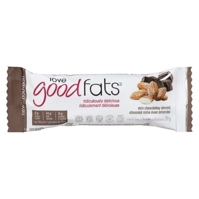 Love Good Fats - Rich Chocolatey Almond Snack Bar