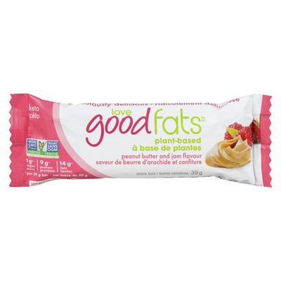 LOVE GOOD FATS PEANUT BUTTER & JAM