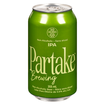 PARTAKE NON-ALCOHOLIC BEER IPA