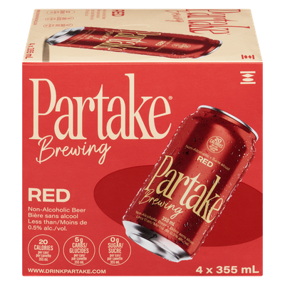 Partake Brewing - Non- Alcoholic Red Beer