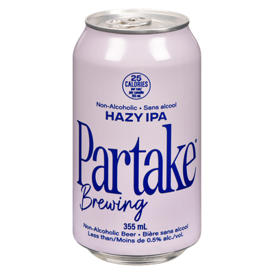 PARTAKE NON-ALC HAZY BEER IPA