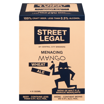 Street Legal Non-Alcoholic Beer - Mango Wheat Ale