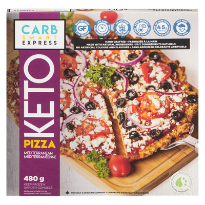 Carb Smart Express - Mediterranean Keto Pizza