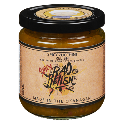 Rad Relish - Smoked Spicy Zucchini Rad Relish