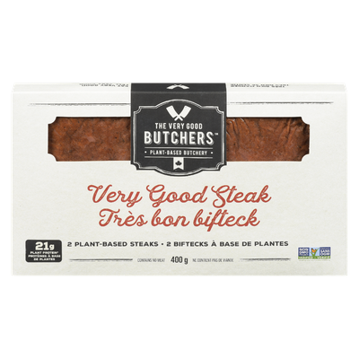 The Very Good Butchers Plant-Based Butchery - Very Good Steak (2 Pack)