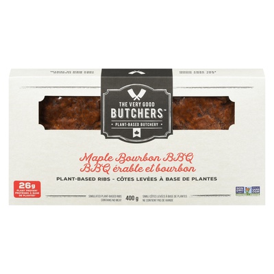 The Very Good Butchers Plant-Based Butchery - Maple Bourbon BBQ Ribs