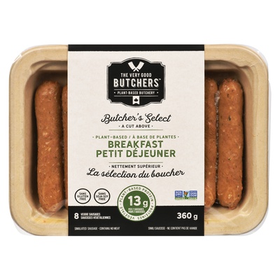The Very Good Butchers Plant-Based Butchery - Breakfast Sausages