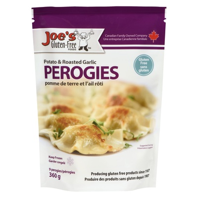 JOES Gluten Free PEROGIES POTATO & ROAST GARLIC