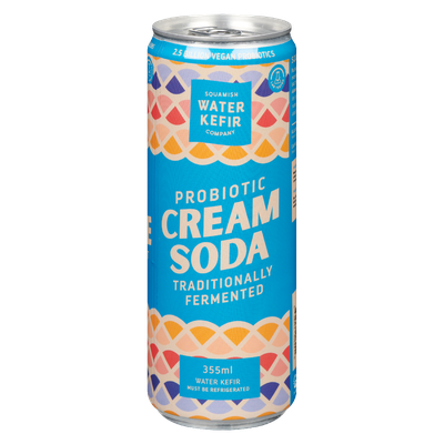 Squamish Water Kefir Company - Probiotic Cream Soda