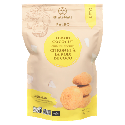 Glutenull - Lemon Coconut Cookies