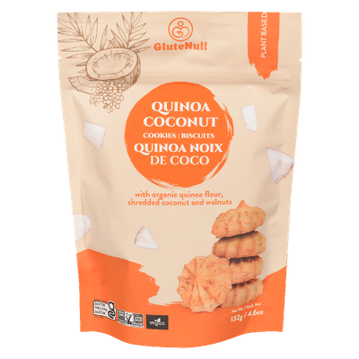 Glutenull - Gluten Free Quinoa Coconut Cookies