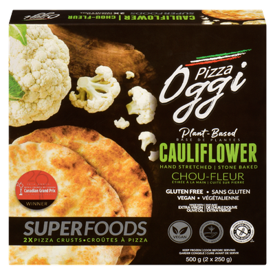 OGGI PIZZA CAULIFLOWER CRUSTS