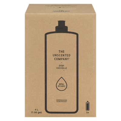 THE UNSCENTED CO DISH SOAP REFILL