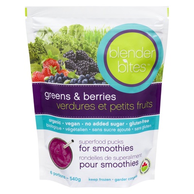 BLENDER BITES GREENS & BERRIES
