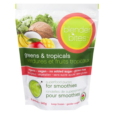 BLENDER BITES GREENS & TROPICALS