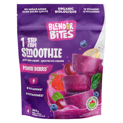 Blender Bites - Organic Power Berry 1-Step Smoothie