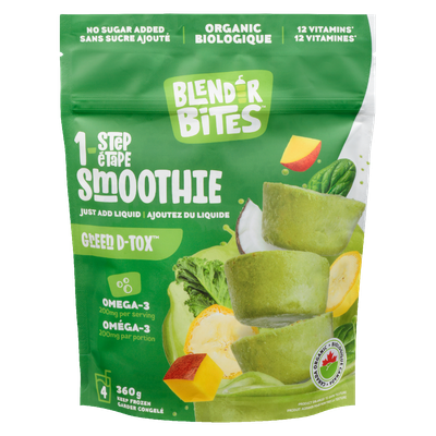 Blender Bites - Organic Green D-Tox 1-Step Smoothie