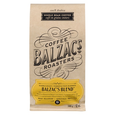 BALZACS WHOLE BEAN COFFEE BALZAC BLEND