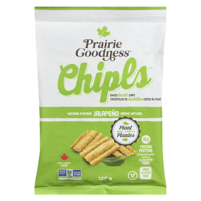 Prairie Goodness - Baked Lentil Chipls Jalapeno
