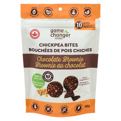 G.C. CHICKPEA BITES CHOC BRWN