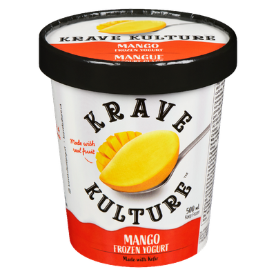 Krave Kulture - Mango Frozen Yogurt