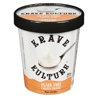Krave Kulture - Plain Tart Frozen Yogurt