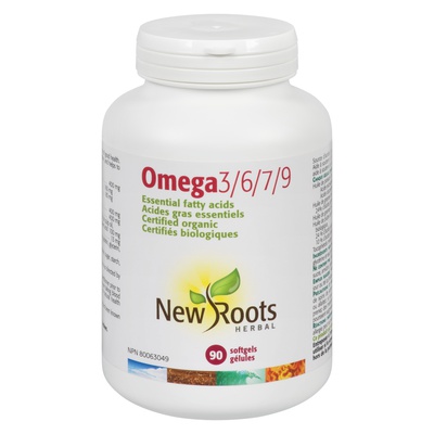 New Roots - Omega 3/6/7/9 Essential Fatty Acids