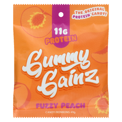 Gummy Gainz - Fuzzy Peach Protein Gummies