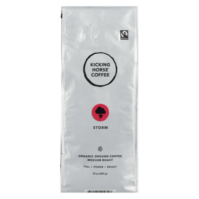 Kicking Horse Coffee - Storm Medium Roast Organic Ground Coffee