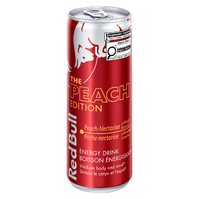 RED BULL ENERGY DRINK PEACH
