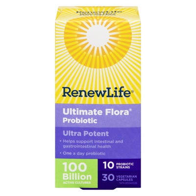 RenewLife Ultimate Flora 100  Billion Ultra Potent 