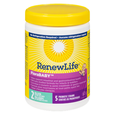 RenewLife - Flora Baby Probiotic 2 Billion with 5 Strains