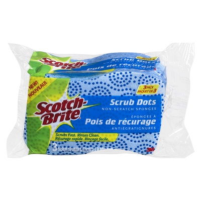 SCOTCH BRITE SCRUB DOTS