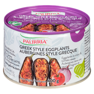 PALIRRIA GREEK EGGPLANT IN TOMATO SAUCE