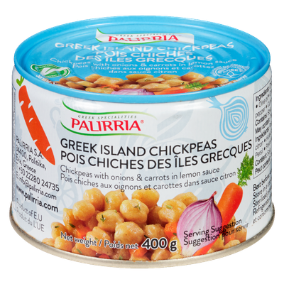 PALIRRIA GREEK ISLAND CHICKPEAS IN LEMON