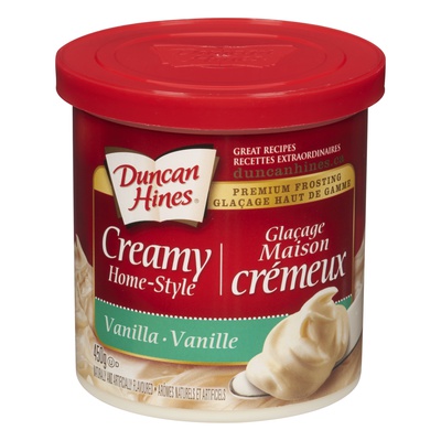 DUNCAN HINES FROSTING-VANILLA