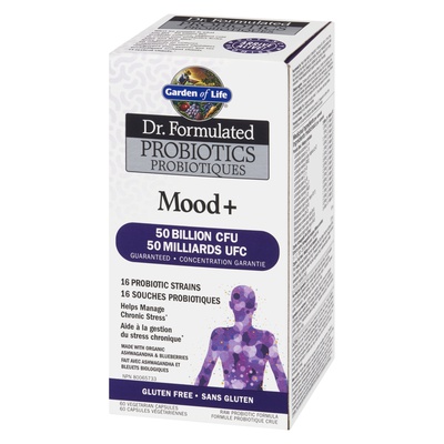 GARDEN OF LIFE - DR. FORMLT'D PROBIOTICS MOOD+