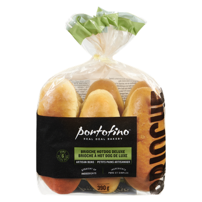Portofino Brioche Hot Dog Buns