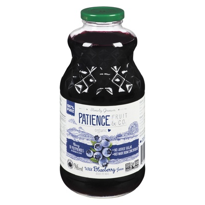 PATIENCE ORG BLUEBERRY JUICE