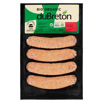 DU BRETON ORG SAUSAGES HOT ITALIAN