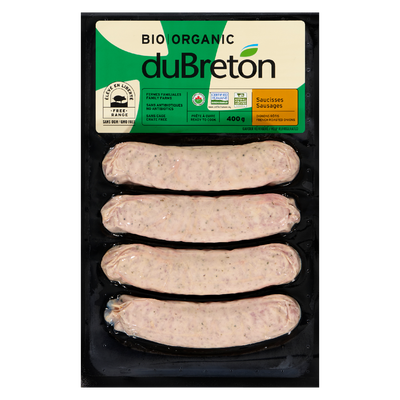 DU BRETON ORG SAUSAGES ROASTED ONION