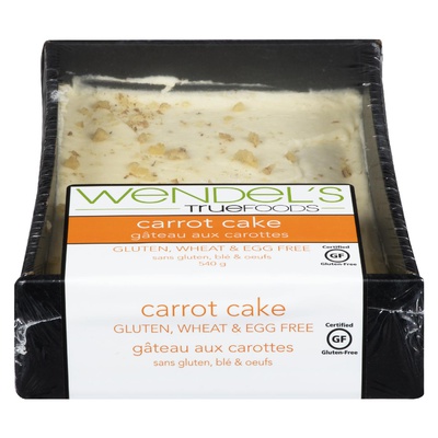 Wendel's Truefoods - Carrot Cake (Gluten Free)