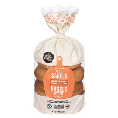 LITTLE NORTHERN BAKE Gluten Free BAGELS PLAIN